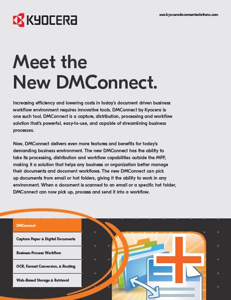 Kyocera, Software, Capture And Distribution, Dmconnect, Ropho