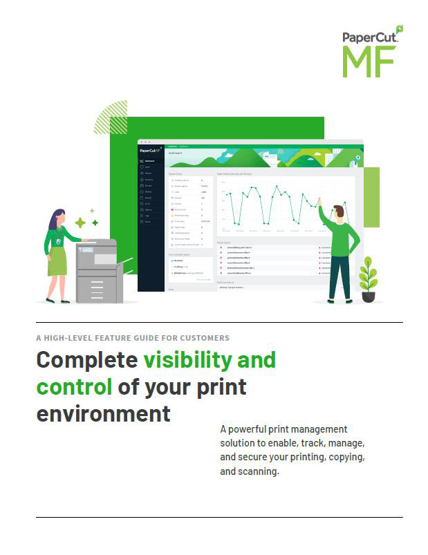 Kyocera, Software, Cost Control, Security, Papercut, MF, Ropho