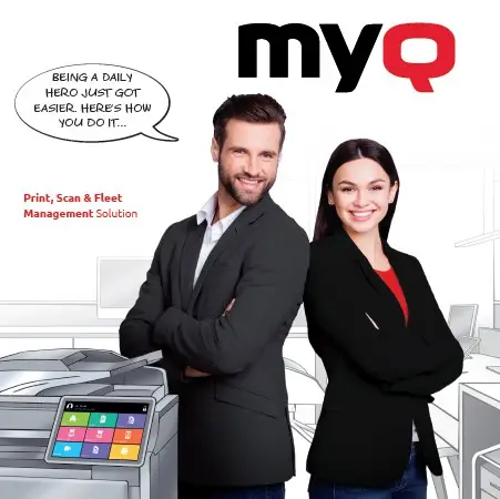 Kyocera, Software, Output Management, Myq, Brochure, Ropho